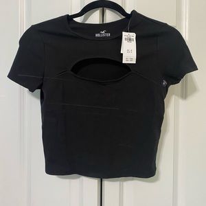 Hollister Cut-Out Crop Top